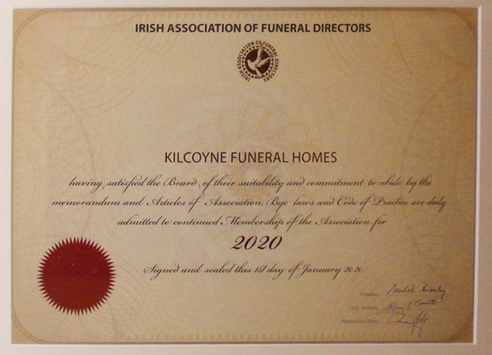 Irish Association Of Funeral Directors